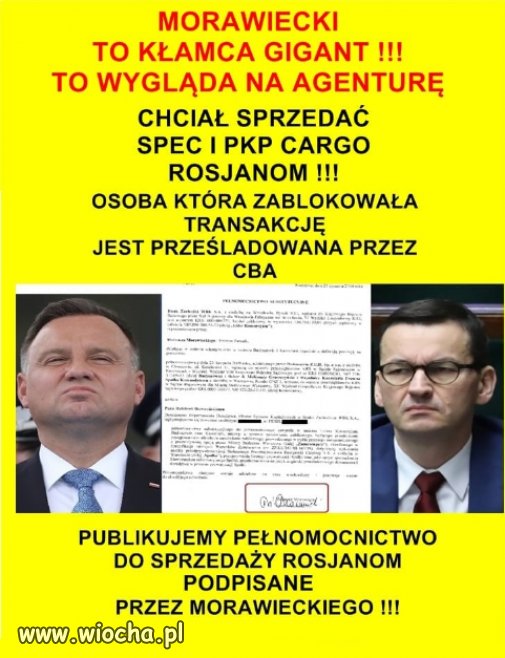 Tak dziala Mafia Prawych i Sprawiedliwych...