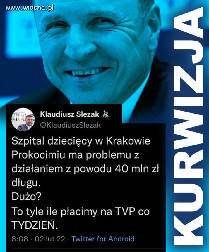 Takie priorytety ma ta władza ...