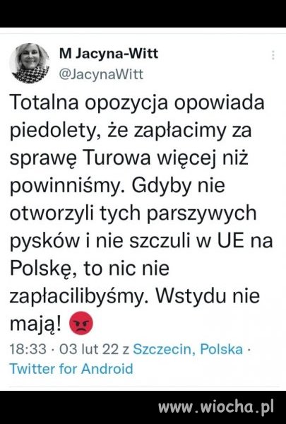 Ciekawe, co codziennie widzi w lustrze funkcjonariuszka Jacyna?