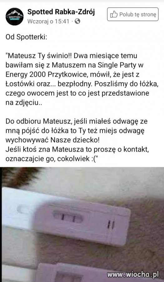 Zna Ktoś Matiego ?