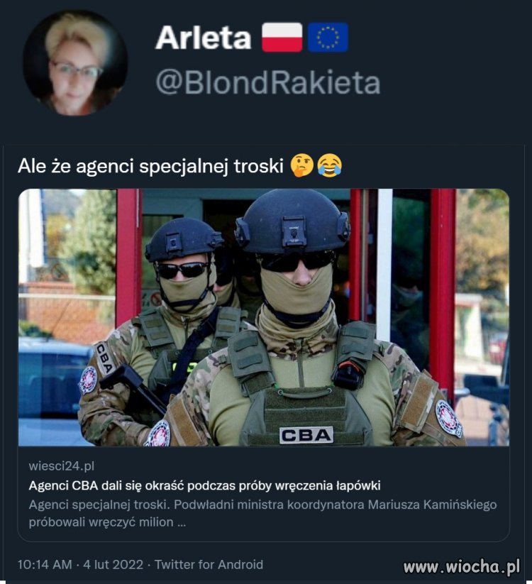 Agenci specjalnej troski?