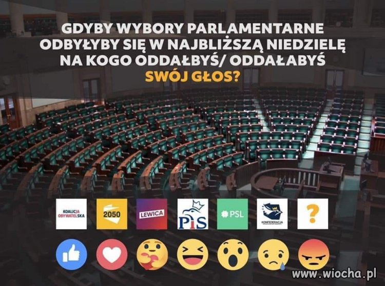 ... a Ty na kogo oddasz swój głos ?