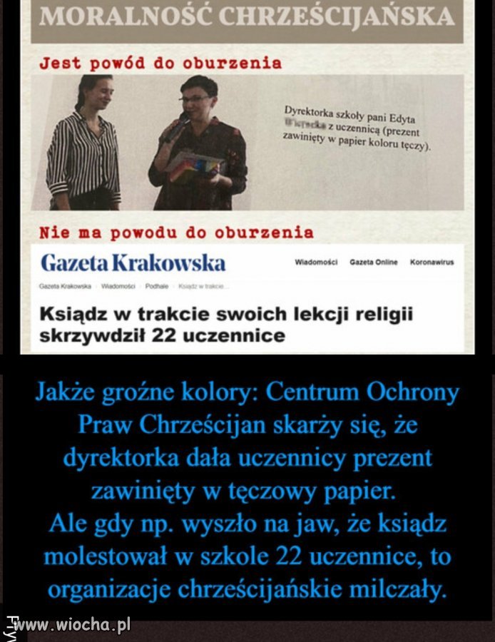 Podwójne standardy to normalność w tym kraju 