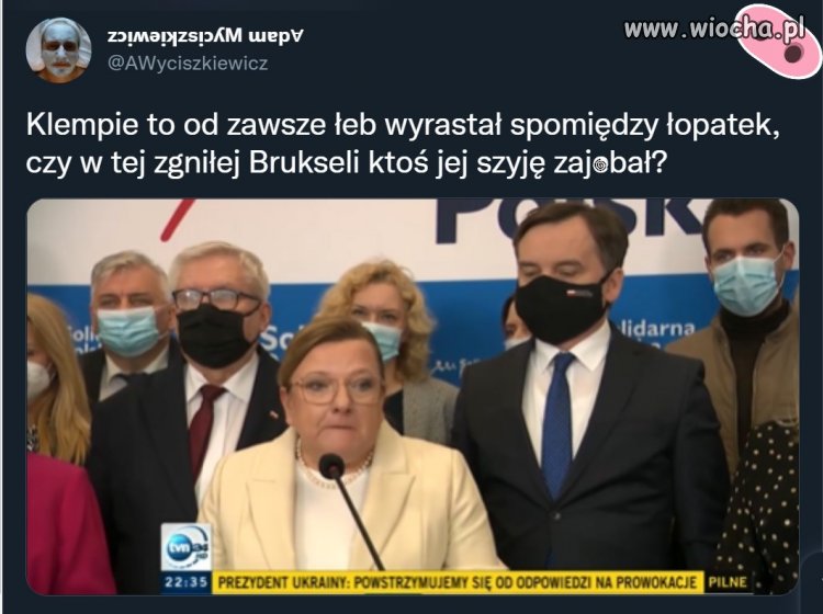 A łeb zatłuszczony, jak był, tak jest.