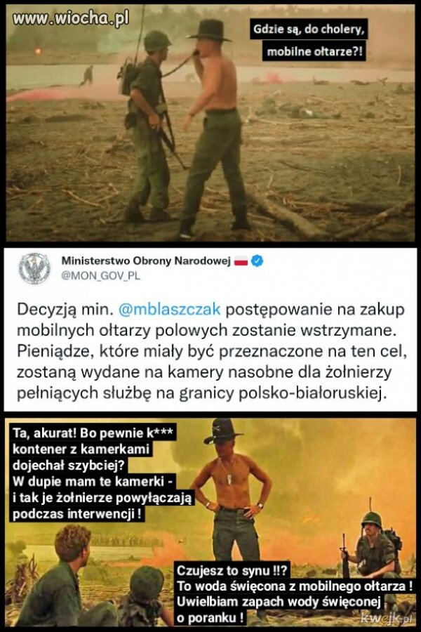 Gdzie te mobilne ołtarze!!!???