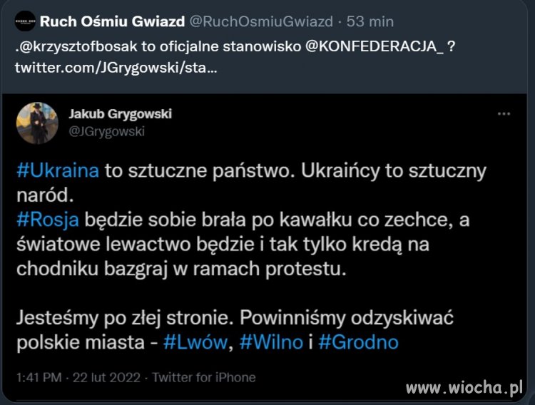 Czy to oficjalne stanowisko Konfederacji?