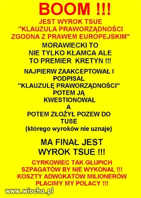 Po raz kolejny PiS wyszedl na glupkow...