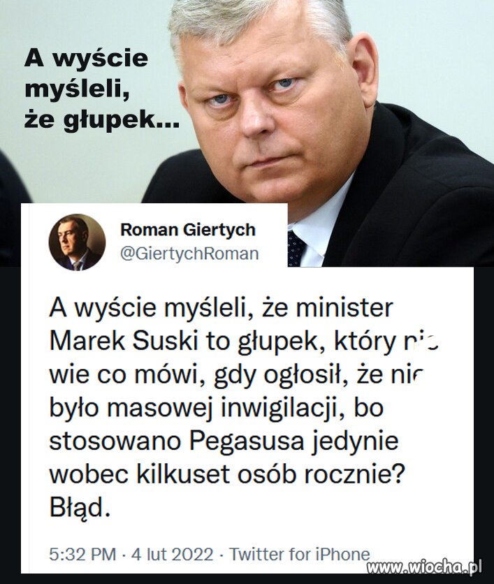 Nie taki głupek, jak go malują 