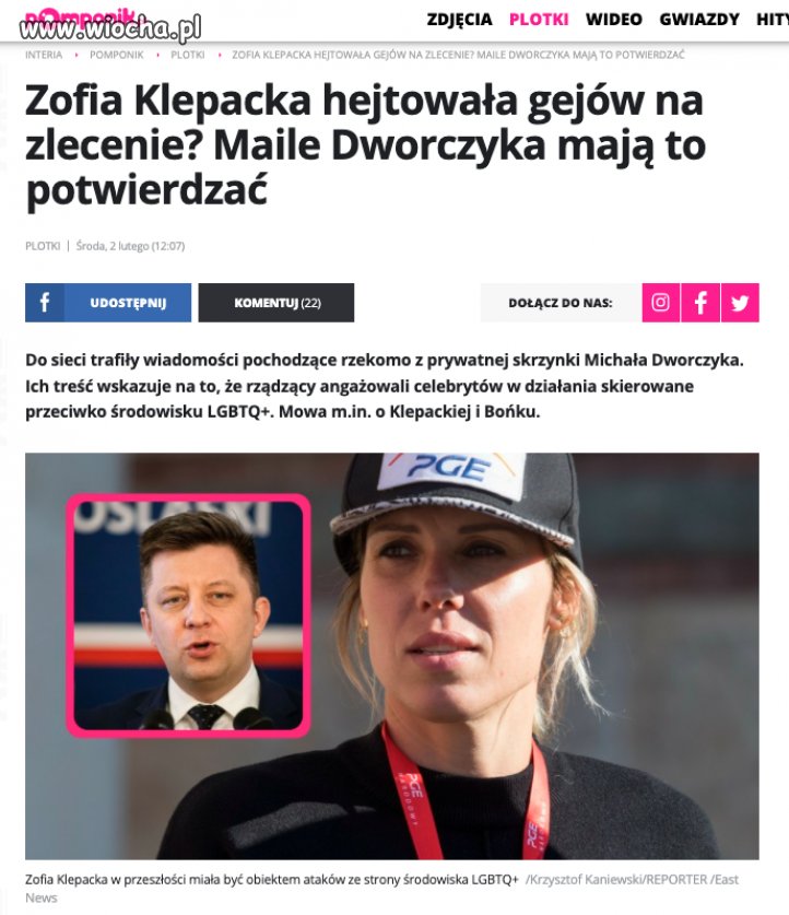 To taki Kłeczek PiS’u w sporcie