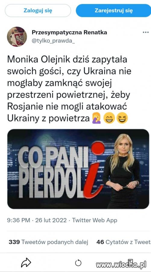 Pani Monika to się Odkleiła