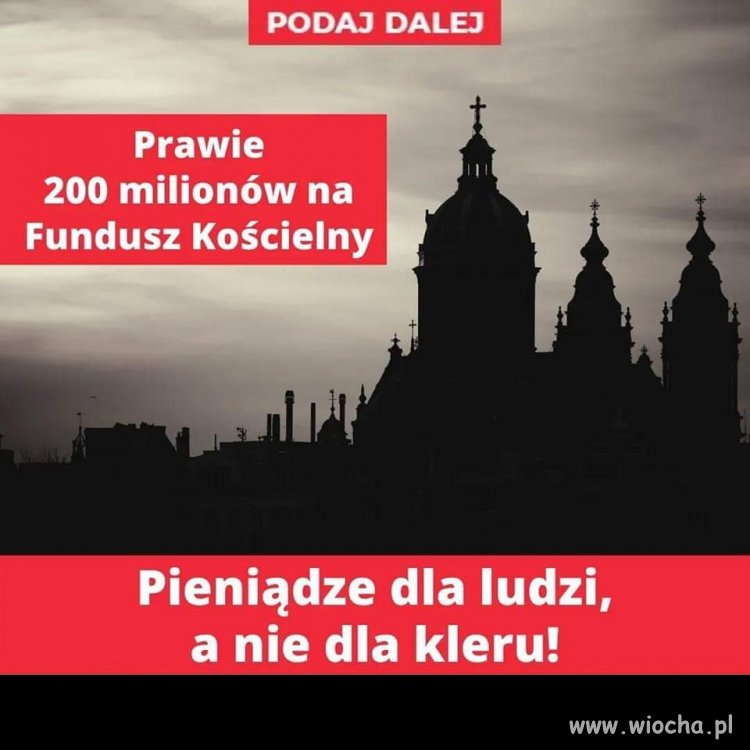 Już dość dokarmiania tej czarnej zarazy ...