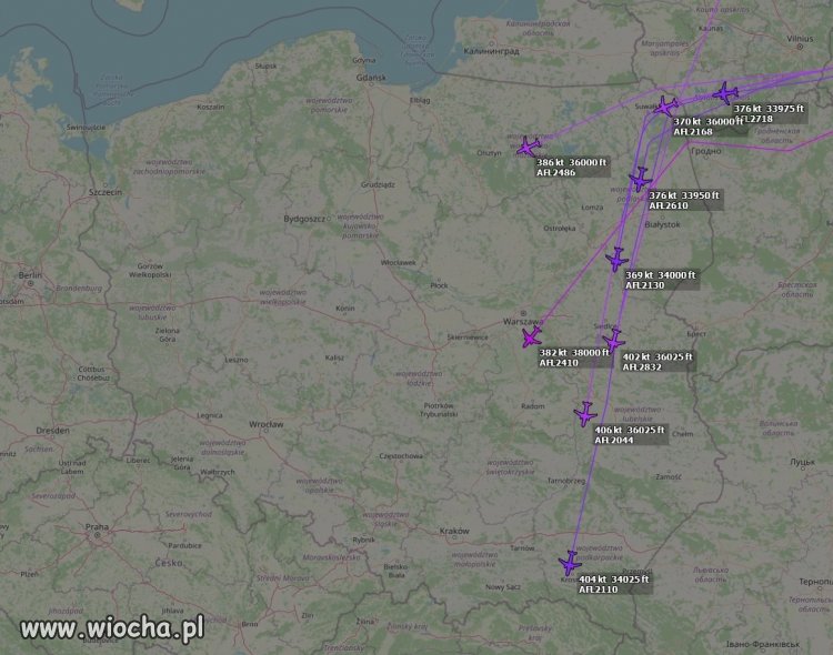 Samoloty Aeroflot nad Polską, co na to PiSdzielce?