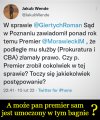 Premier sam jest umoczony 
