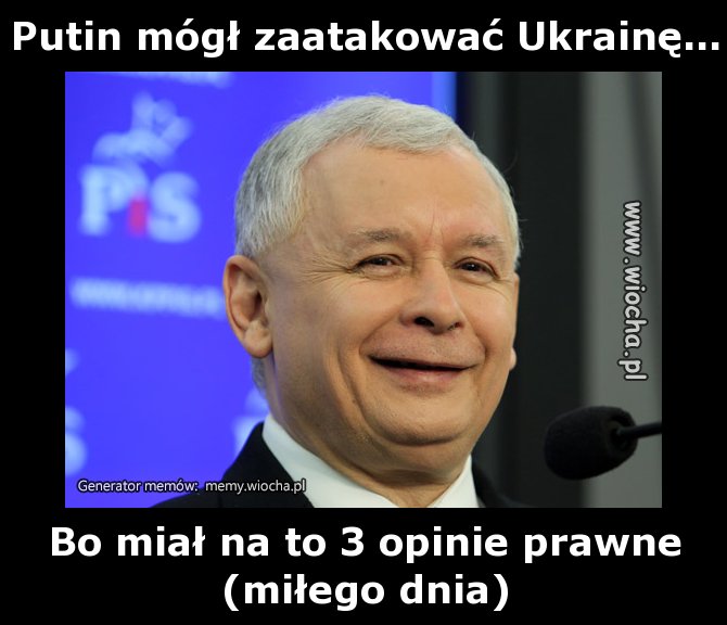 Putin mógł zaatakować Ukrainę...