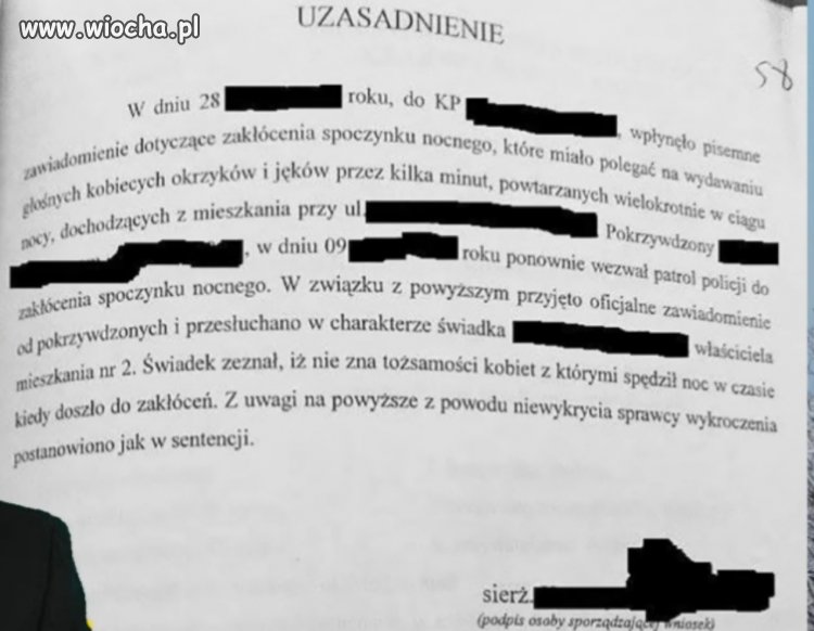 Interwencja policyjna level max