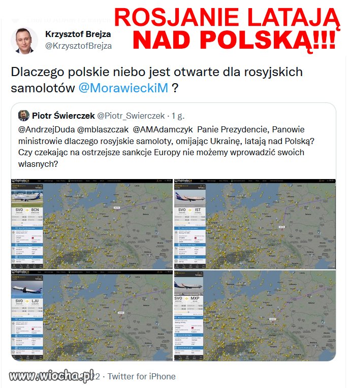 Niech latają przez Białoruś. 