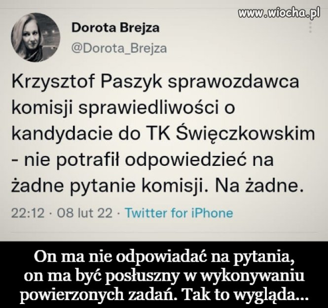 To zwykły figurant 