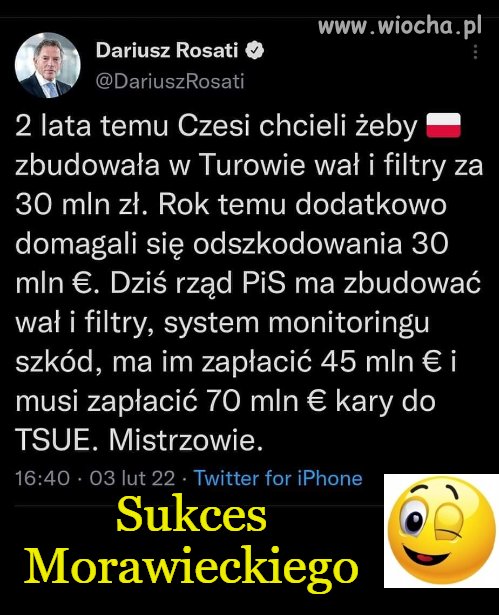 Sukces Morawieckiego 
