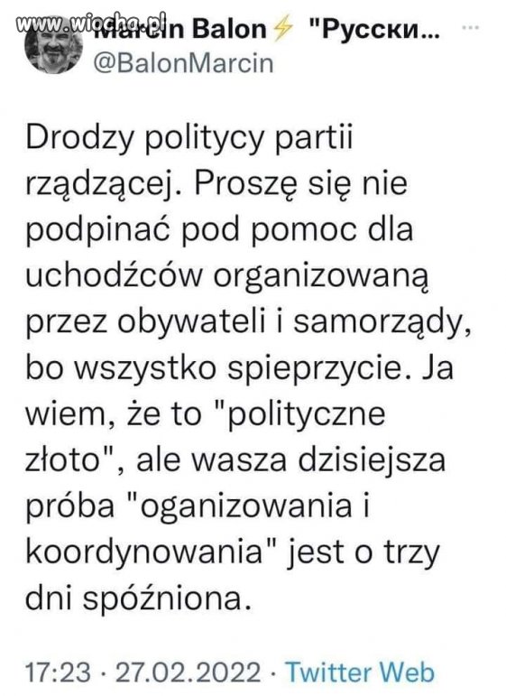 Jakież to typowe dla tego rządu