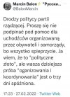 Jakież to typowe dla tego rządu