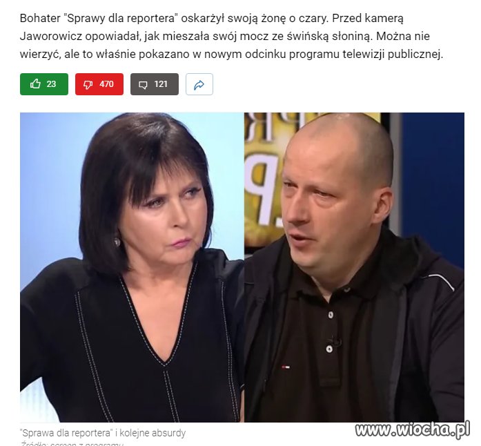 Takie rzeczy tylko w TVP