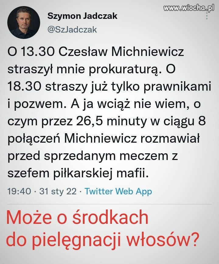 Zamawiał golenie 