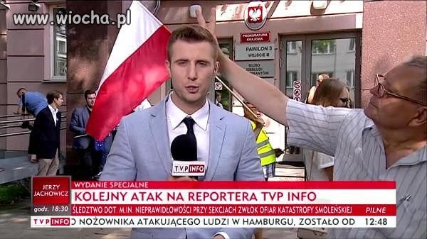 Brutalny atak na funkcjonariusza tvp pis.