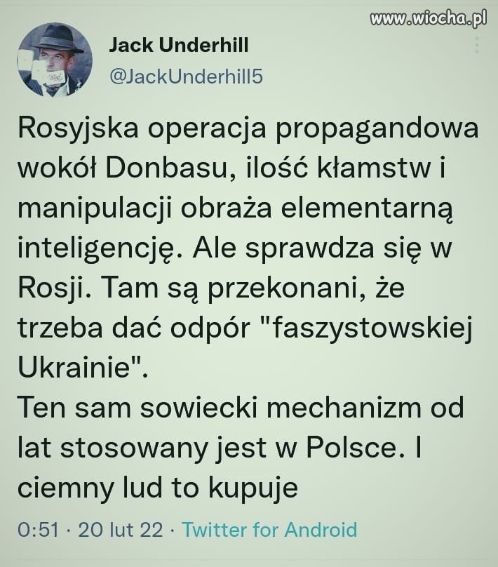 Rosyjska propaganda dobra i u nas 