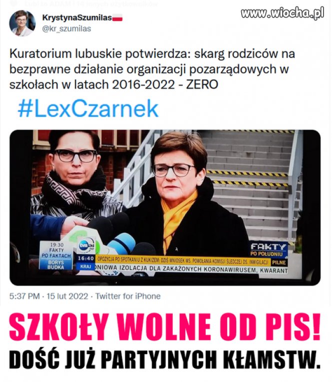 Szkoły wolne od PIS