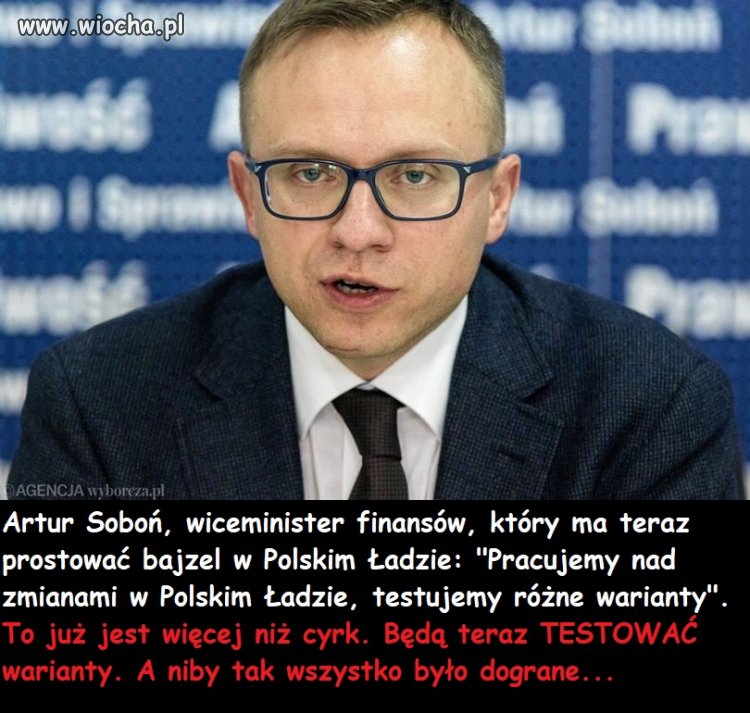 Ręce opadają. Co za pajac