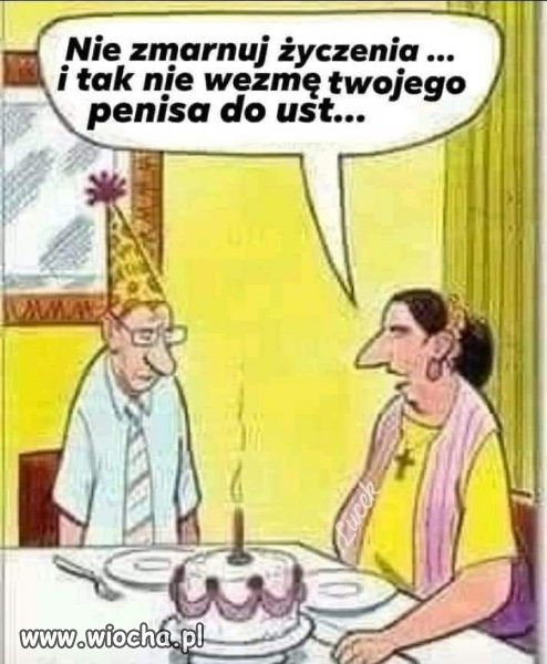 Życzenie urodzinowe 