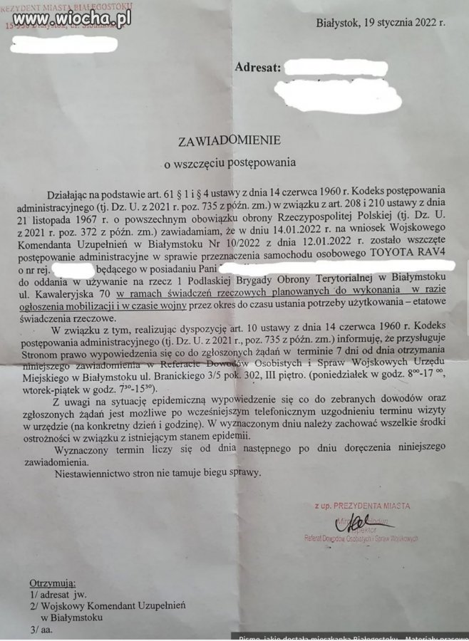 Nasze wspaniałe nieocenione wojska obrony...