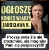 Taka gorąca prośba ...