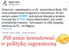 PiS umie inwestować ...