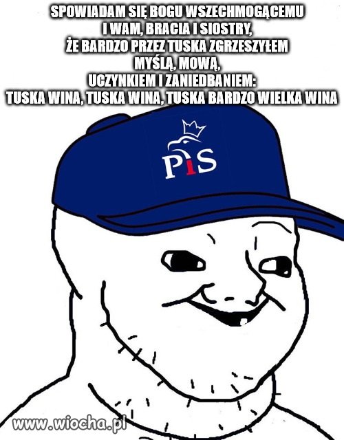 Codzienna modlitwa zwolennika PIS