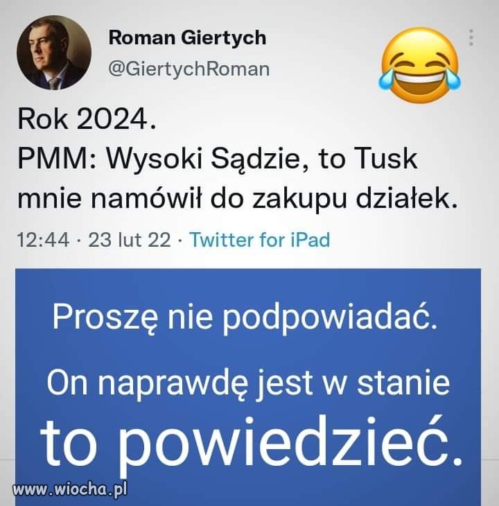 Wszystko wina Tuska. 