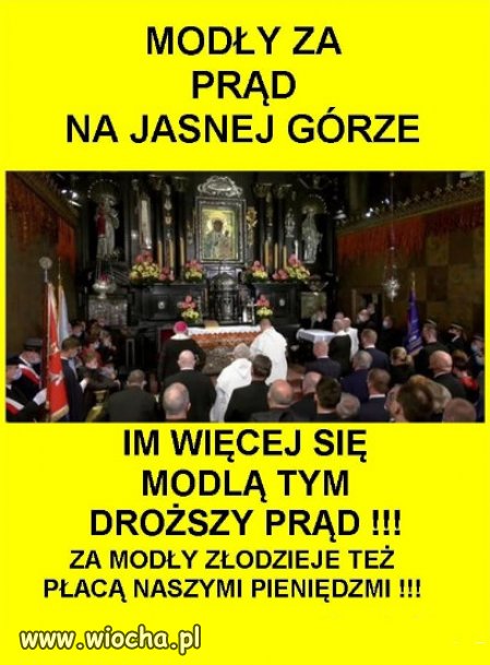 A wszystkie nieszczescia zaczely sie od zawierzenia energetyki...