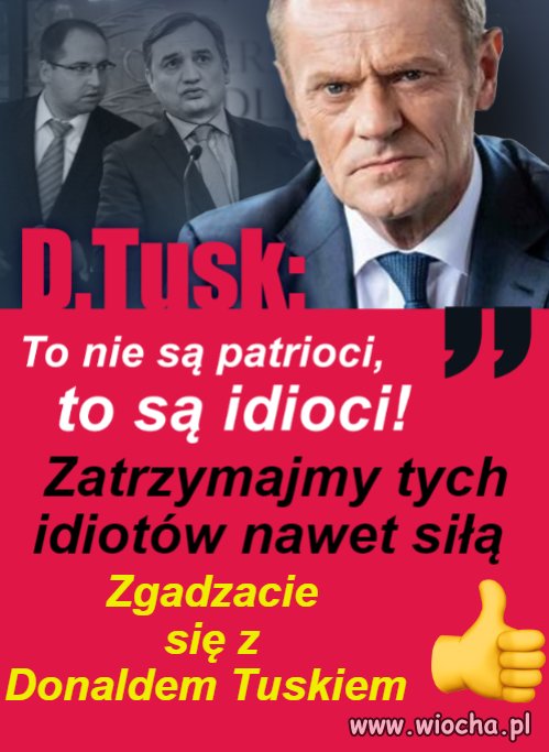 Zatrzymajmy tych IDIOTÓW !