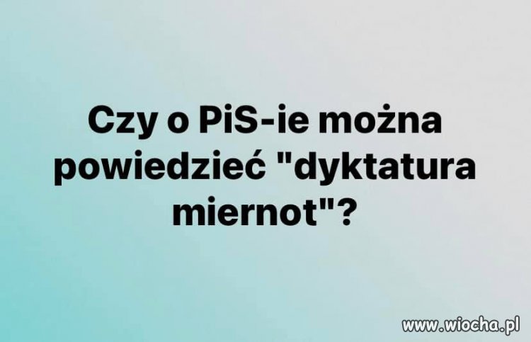 Dobre pytanie ...
