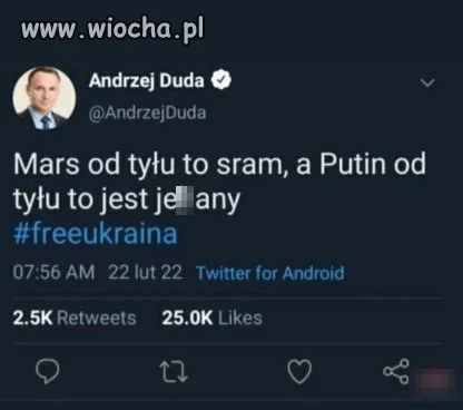 Taką postawę 