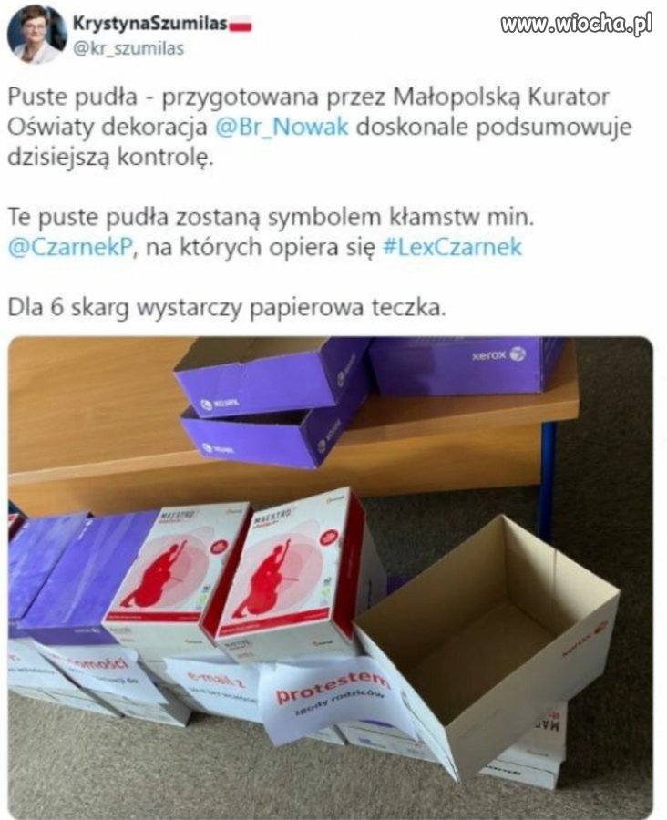 Czarnek i Nowak odlecieli