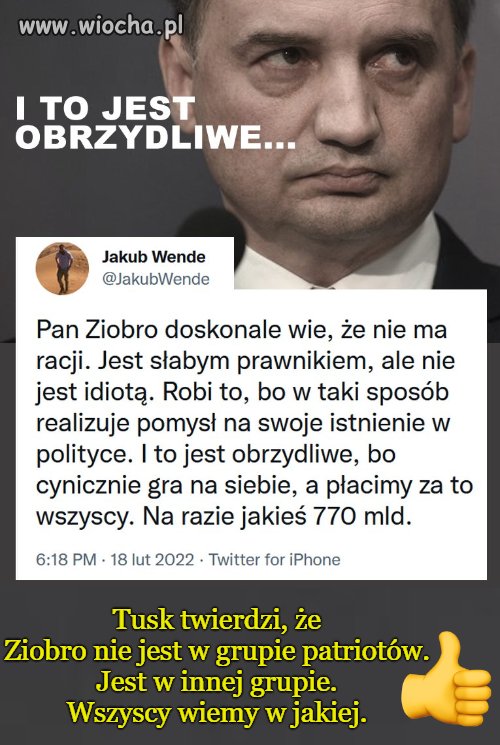 W grupie idiotów ?