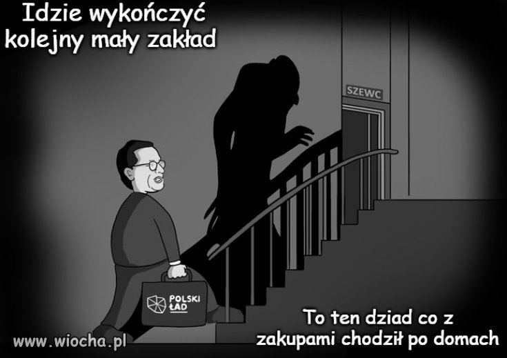 Dziad który nosił zakupy pod drzwi 