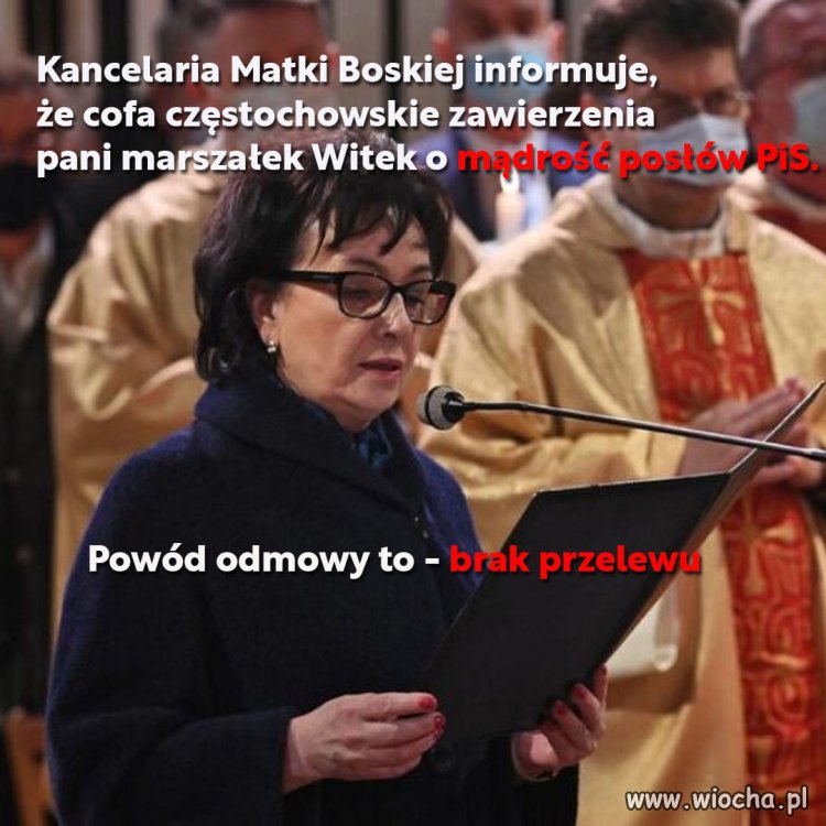 Zadanie okazało się niemożliwe do realizacji ...
