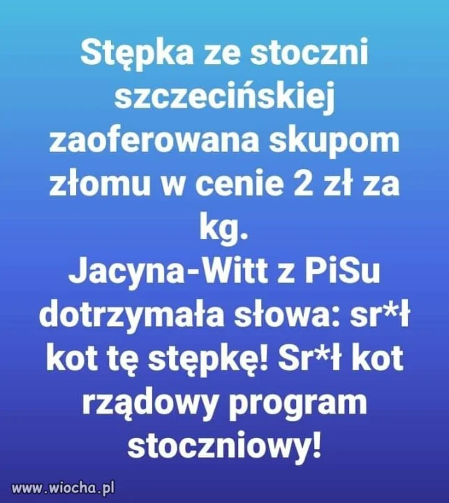 Srał kot pis. 
