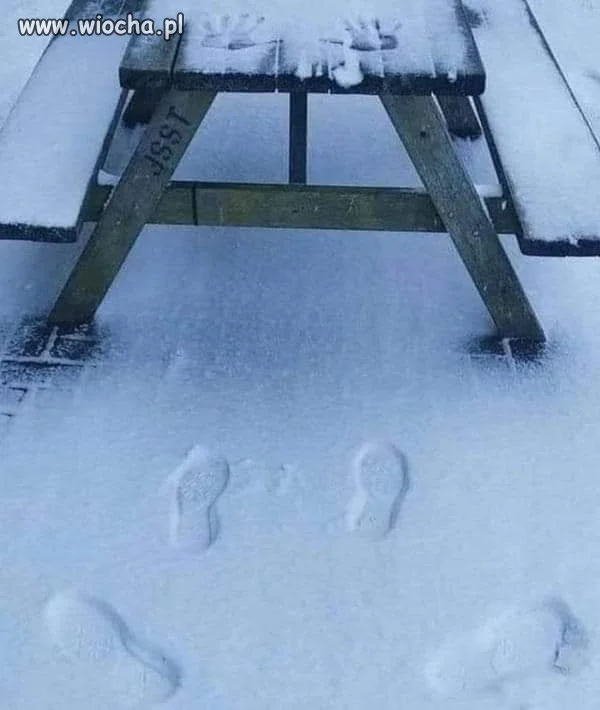 Znów śnieg pada...