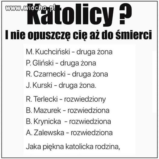 Ci co uczą nas moralności