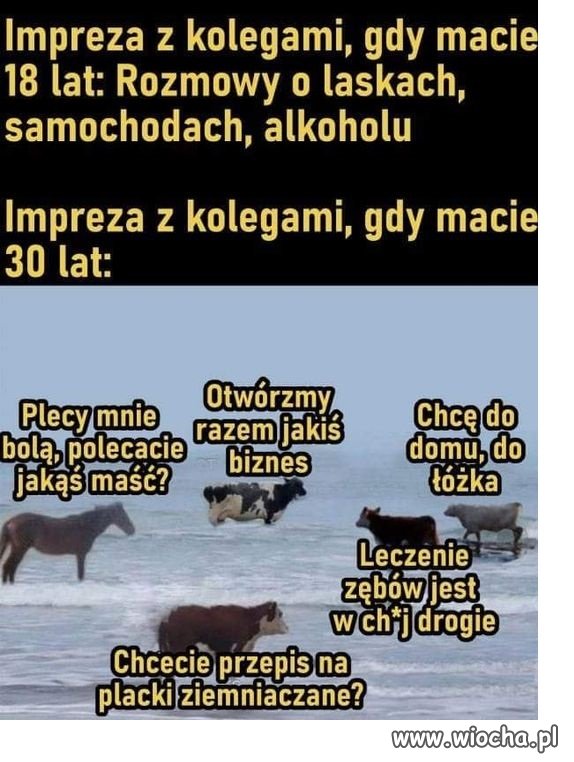 Imprezy i ich dylematy