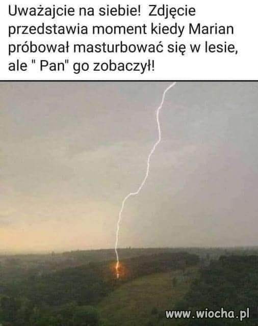 Konar zapłonął