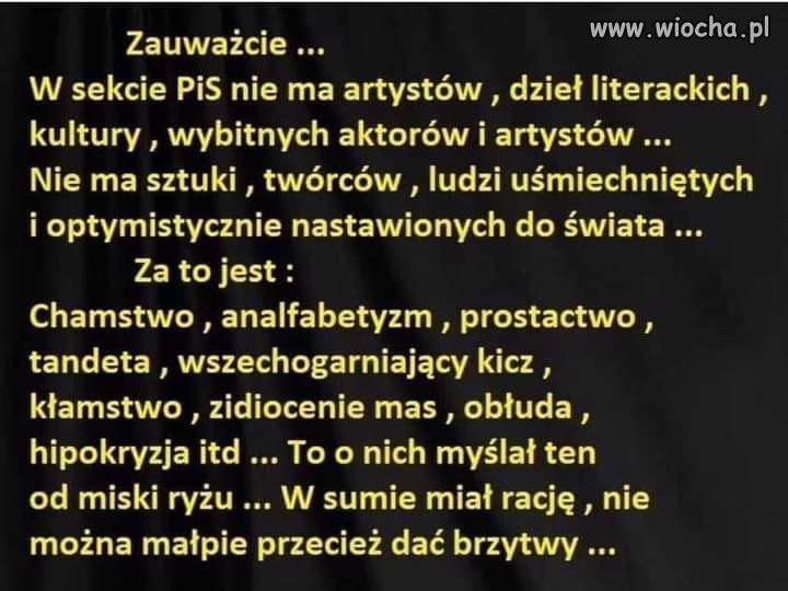 Taka prawda...